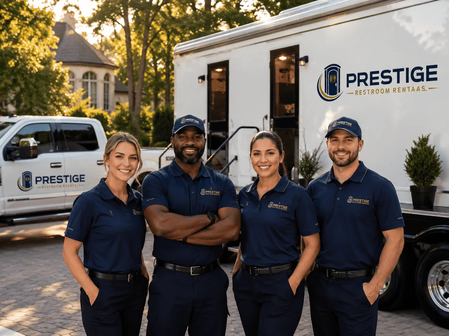 Trusted Luxury Portable Restrooms company in Marble, NC
